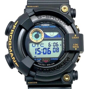 極美品 G-SHOCK GW-8230B-9A FROGMAN 30th ANNIVERSARY フロッグマン30周年記念 限定 黒金復刻 2022年10月発売 【ITK0EFRAQD1S】