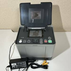 EPSON エプソン E-720 カラリオプリンター 【本体・アダプタ・ビデオケーブル】 通電確認のみ 欠品あり ジャンク