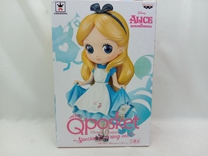 未開封品 バンプレスト アリス A Disney Characters Q posket -Special Coloring vol.1- 「ふしぎの国のアリス」 フィギュア