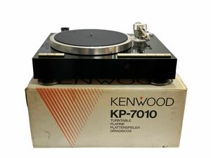 ジャンク扱い 簡易再生確認済み KENWOOD ケンウッド KP-7010 レコードプレーヤー ターンテーブル TURNTABLE [TK24-1109-2]