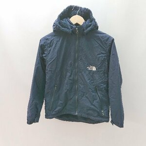 ◇ THE NORTH FACE フード取り外し可能 キッズ 長袖 コンパクトノマドジャケット サイズ150 ネイビー メンズ レディース E