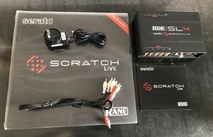RANE serato SCRATCH LIVE SL4 デジタルDJシステム セラート スクラッチライブ