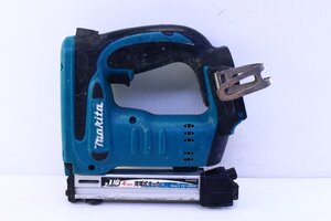 ●makita/マキタ ST420D 充電式タッカ 4mm くぎ打ち機 本体のみ 通電OK 難あり【10976131】