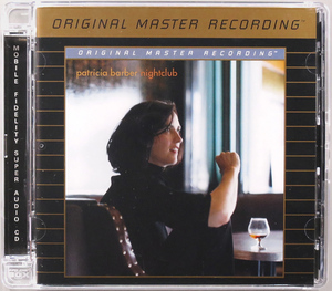 (Hybrid SACD) Patricia Barber 『Nightclub』 輸入盤 UDSACD 2004 パトリシア・バーバー ナイトクラブ MFS（Mobile Fidelity Sound）