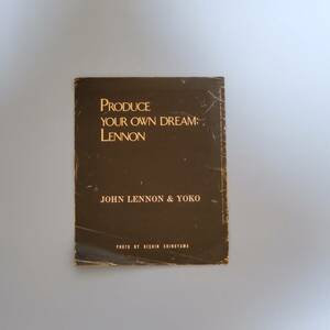 JOHN　LENNON　＆　YOKO　１９８１年写楽３月号特別付録