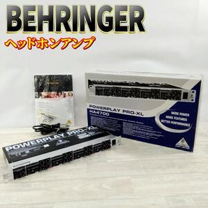 【美品】BEHRINGER ヘッドホンアンプ PRO-XL HA4700