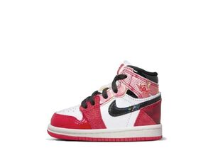 Spider-Man Nike TD Air Jordan 1 High OG SP "Next Chapter/Spider-Man:Across the Spider-Verse" 15cm DV1750-601