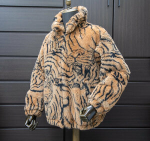 【定価107800円】WACKO MARIA×TIM LEHI ワコマリア ティムリーハイ FUR COACH JACKET ファーコーチジャケット 虎 タイガー 22FW-WMO-BL15