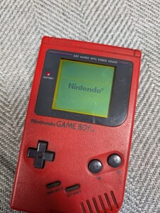 【送料込み】Nintendo ゲームボーイ　ブロス　 初代 レッド GAME BOY 任天堂 ニンテンドー 赤