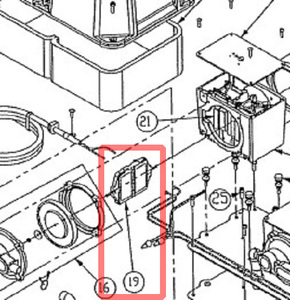 安永 エアーポンプ LW-200(S)/250/150N～250N用ロッド(画像No19) 2個セット (LP-80H(S)×2) 　送料無料 /代引・日時指定不可