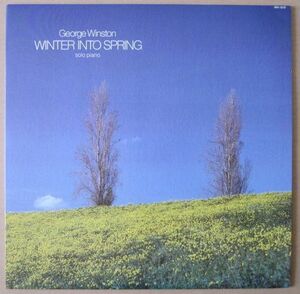 ◆【LP】US盤 GEORGE WINSTON / WINTER INTO SPRING PIANO SOLO 1982年 WH-1019