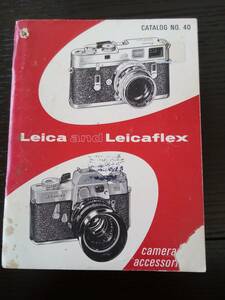 【カメラ】ライカ ライカフレックス 米国向け カタログ