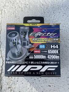 送料無料！E341HFB IPF LEDヘッドライトバルブ 12V専用 6500K 車検対応 H4 6500K Hi 5000/Low 4200Lm