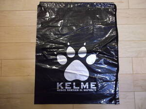 未使用即決 KELMEケルメ ノベルティ ビニールショルダーバッグ 難有 3枚組 62×50×12cm ブラック