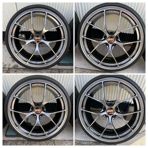 BBS RI-D DURA 超超ジュラルミン鍛造 20インチ 4本 RI042 RI043 5H PCD114.3 9J 10J NITTO225/30ZR20 245/30ZR20 超美品 希少 1円売切り