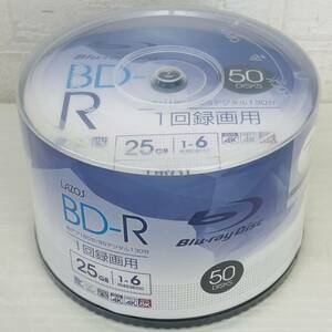 ★ 未開封品 ★ Blu-ray Disc ブルーレイ ブルーレイディスク BD-R 一回録画用BD-R 25GB 1-6倍速記録対応 地デジ180分 BS130分 50Discs AT