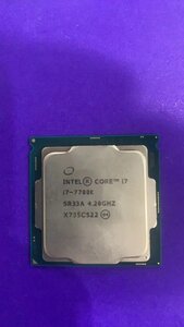 Intel CPU Core i7 7700K LGA【中古】CPU