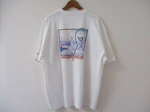 ☆Mark Gonzales/マークゴンザレス☆未使用 バッグプリントフォト風イラストTシャツ サイズ：L ビックシルエットTシャツ ユニセックス