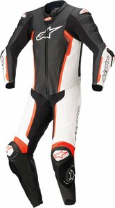 サイズ US 36 / EU 46 - ブラック/ホワイト/レッドフローレセント - ALPINESTARS アルパインスターズ Missile v2 1ピース スーツ