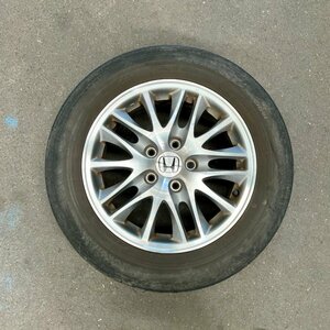 タイヤ付き純正ホイール1本　オデッセイ　RB3　16×6 1/2J　+55　114.3　5穴　215/60R16