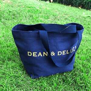 新品　DEAN&DELUCAトートバックＬサイズネイビー