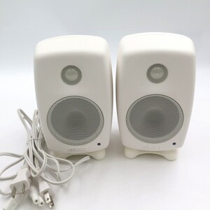 1円〜 GENELEC G One アクティブスピーカー ホワイト ペア 通電確認済 現状品 y40-3224410【Y商品】