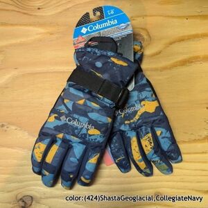 Columbia コロンビア CY7153 YOUTH WHIRLIBIRD II GLOVE ユース ワーリバードIIグローブ 424 CollegiateNavy S サイズ 新品 未使用 正規品