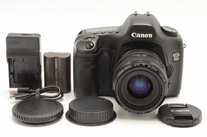 t232 ◆美品◆CANON EOS 5D + EF 35-70mm F3.5-4.5 Macro デジタル一眼レフ+純正マクロレンズSET