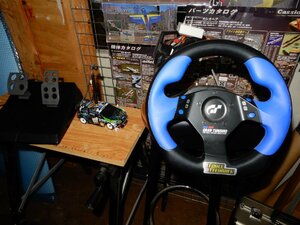 ☆☆放出企画☆遊び世界が広がる☆ステアリングコントローラ + FPV RCカー☆リアルなドライビングが室内でも体験できるシステム☆