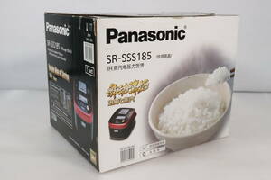 1円～ 未使用品 Panasonic パナソニック IHジャー炊飯器 SR-SSS185-RK 220V ルージュブラック 海外仕様 海外向け ツーリストモデル T807