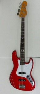 フェンダー Fender エレキベース メタリックレッド JB62 3TS