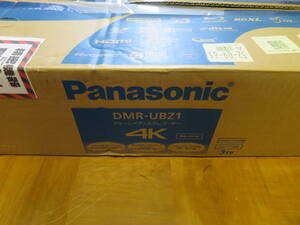 ★未使用！Panasonic パナソニック 3TB ブルーレイレコーダー Ultra HD/4K対応 DIGA DMR-UBZ1 17年製 パワーコンディショナー付き★