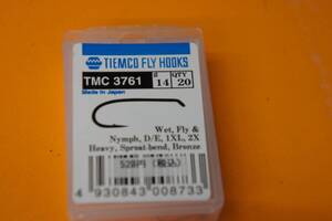 TIEMCO　ティムコ　フライフック　TMC3761　 サイズ＃14　２０本入り