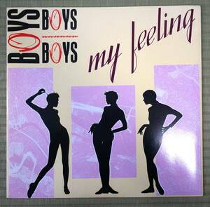 【12inch Single】　BOYS BOYS BOYS / MY FEELING　（輸入盤）