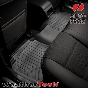 フロアマット テスラ モデルS 2012年式以降現行 2列目 フロアライナー ブラック WeatherTech 正規品