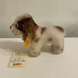 シュタイフ　Steiff ぬいぐるみ　ヴィンテージ　犬　Cockie Cocker Spaniel コッカースパニエル アンティーク