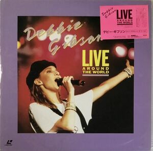 ☆ デビー・ギブソン LD ライブ・アラウンド・ザ・ワールド レーザーディスク Debbie Gibson LIVE AROUND THE WORLD