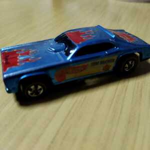 HOTwheel　プリムス・バラクーダ　マングース　1969年　ブルー　当時物