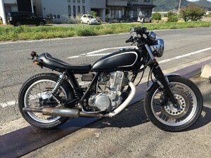 ヤマハ SR400 RH01J 実動 車検R7年5月付き 吹け上がり良好 レストア カフェレーサー仕様 ペイトンプレイス 乗って帰れそう