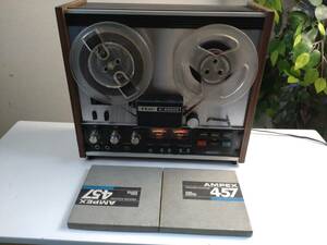 4457-03★通電確認済★TEAC ティアック STEREO TAPE DECK ステレオテープデッキ A-2300S 現状品★