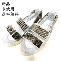 送料無料 新品 TOGA PULLA Metal sneaker sandals
