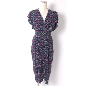 22ss 【タグ付き・新品・定価78,100円】ISABEL MARANT ETOILE ALMEYA DRESS size34 22PRO2127 イザベルマランエトワール ミディドレス