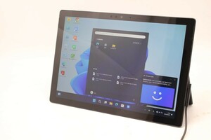 訳有 2K対応 12.3型 タブレット Microsoft ブラック Surface Pro6 Windows11 八世代 i5-8350U 8GB NVMe 256GB-SSD カメラ 無線 管:1716m