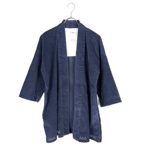 【30％OFF】VISVIM(ビズビム) SANJURO KIMONO (CORDUROY) FIL EXCLUSIVE 12AW (blue)