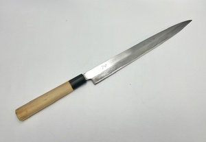 1*　現状品！　「 特製　有次 」　30ｃｍ　柳刃 包丁 約 300mm　　 料理　本職　プロ　刺身