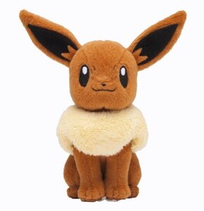 【中古】 ポケモンセンターオリジナル ぬいぐるみ おすわりポーズ イーブイ