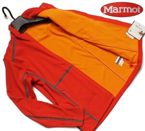 新品正規26800円 Marmot マーモット 海外限定 ソフトシェル ジャケット メンズ95(M)レッド(20) JKF314 直営店購入 1点物