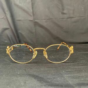 Jean Paul GAULTIER ジャンポールゴルチェ 眼鏡 55-5110 4819 137 メガネ 度入り ゴールド系 めがね アイウェア 1