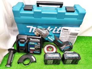 未開封 未使用品 makita マキタ 125mm 40Vmax 充電式 ディスク グラインダ GA047GRMX