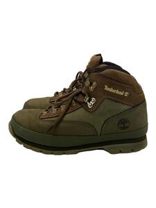 Timberland◆EURO HIKER/ブーツ/27cm/KHK/レザー/23093063025530